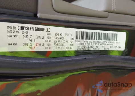 2011 Jeep Grand Cherokee Laredo z USA, uszkodzony, nr VIN 1J4RS4GG7BC588244